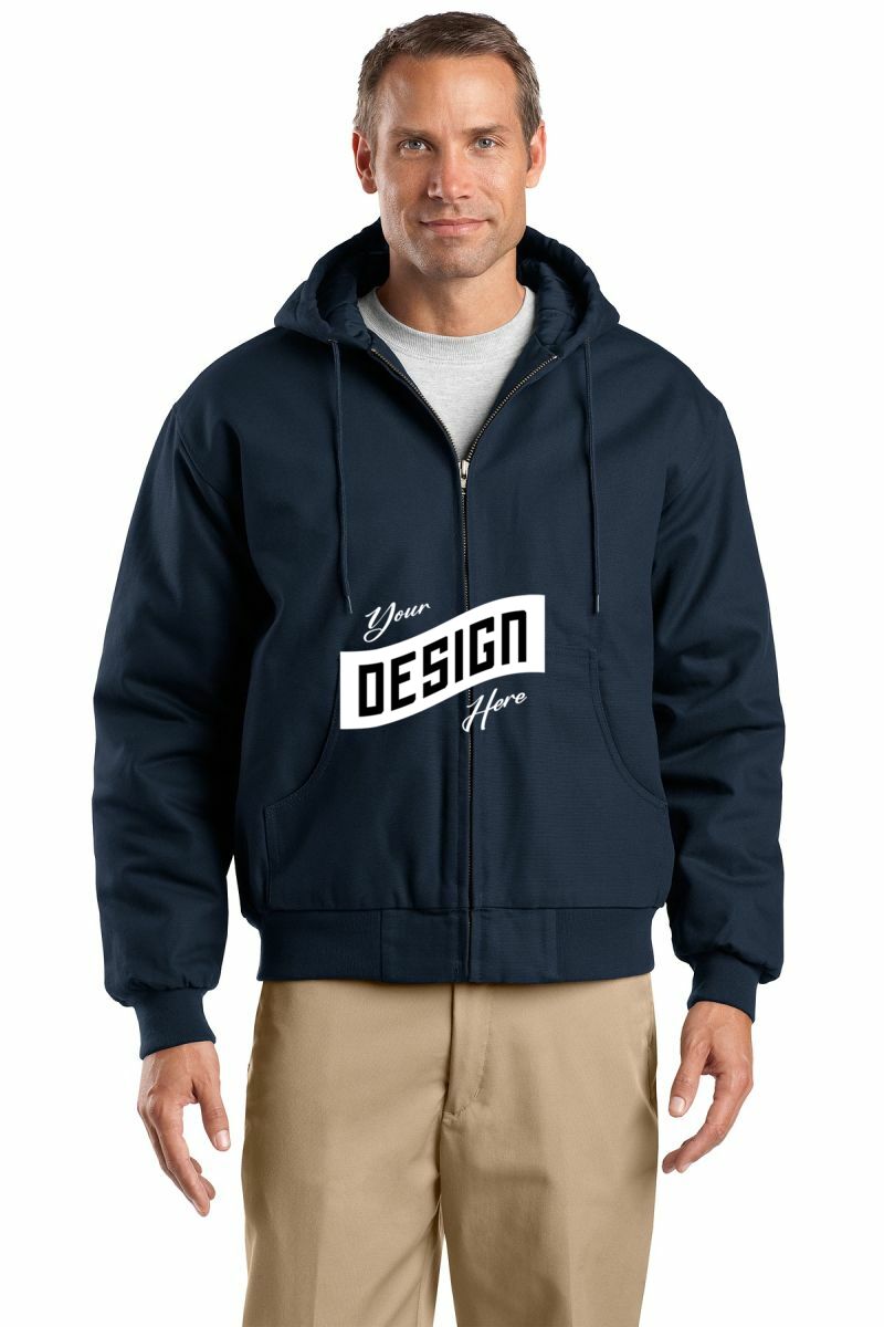 CornerStone ®  Tall Duck Cloth Hooded Work Jacket