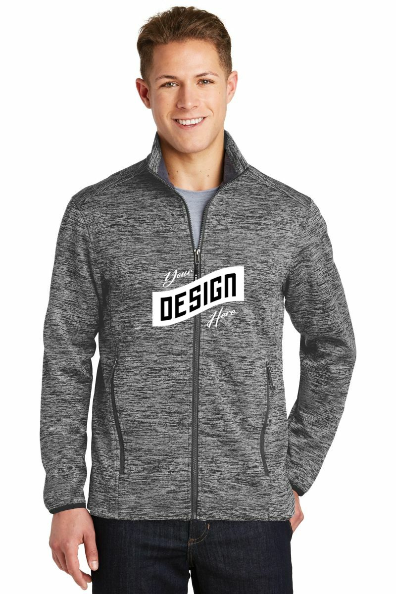 Sport-Tek ® PosiCharge ® Electric Heather Soft Shell Jacket
