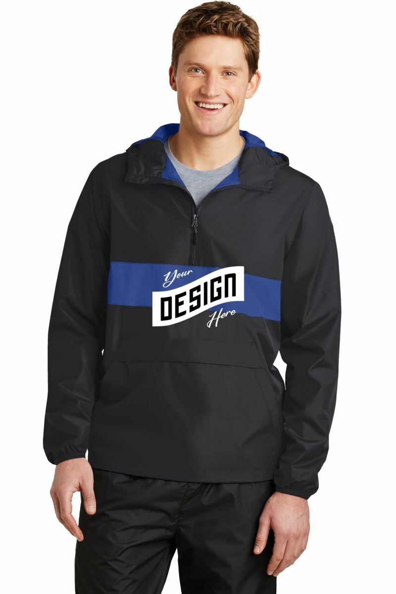 Sport-Tek ® Zipped Pocket Anorak