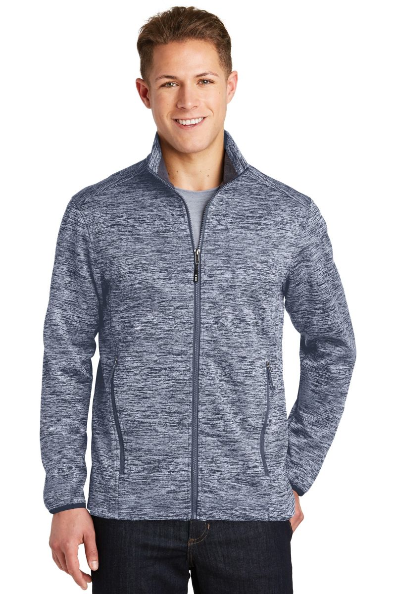  DISCONTINUED  Sport-Tek ®  PosiCharge ®  Electric Heather Soft Shell Jacket