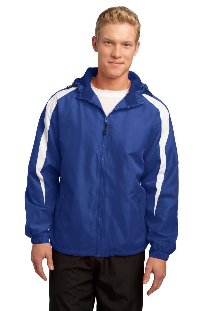 Sport-Tek ®  Fleece-Lined Colorblock Jacket