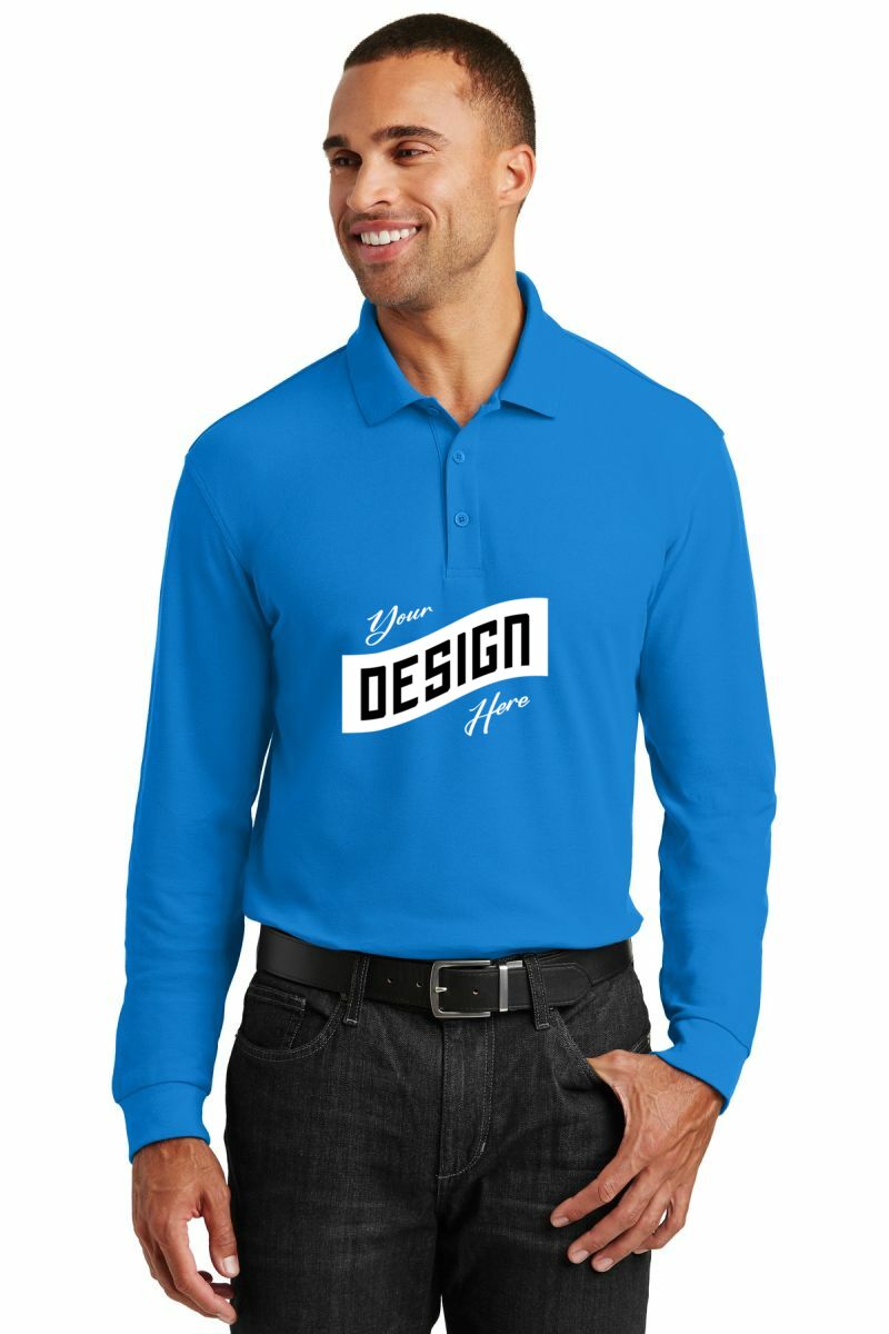 Port Authority ® Long Sleeve Core Classic Pique Polo