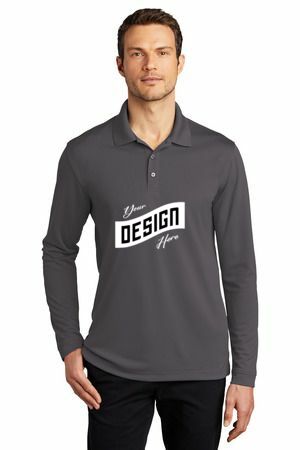 Port Authority ® Dry Zone ® UV Micro-Mesh Long Sleeve Polo K110LS