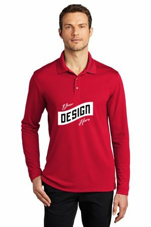 Port Authority ® Dry Zone ® UV Micro-Mesh Long Sleeve Polo K110LS