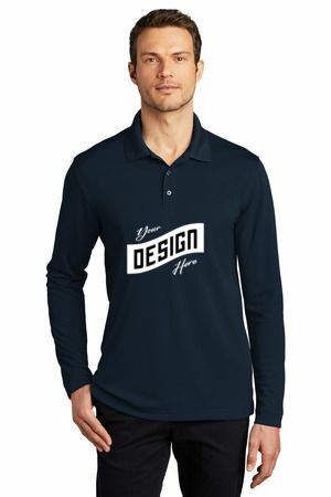 Port Authority ® Dry Zone ® UV Micro-Mesh Long Sleeve Polo K110LS