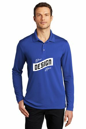 Port Authority ® Dry Zone ® UV Micro-Mesh Long Sleeve Polo K110LS