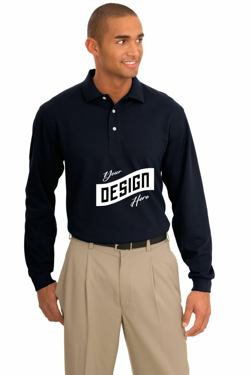 Port Authority ® Rapid Dry Long Sleeve Polo