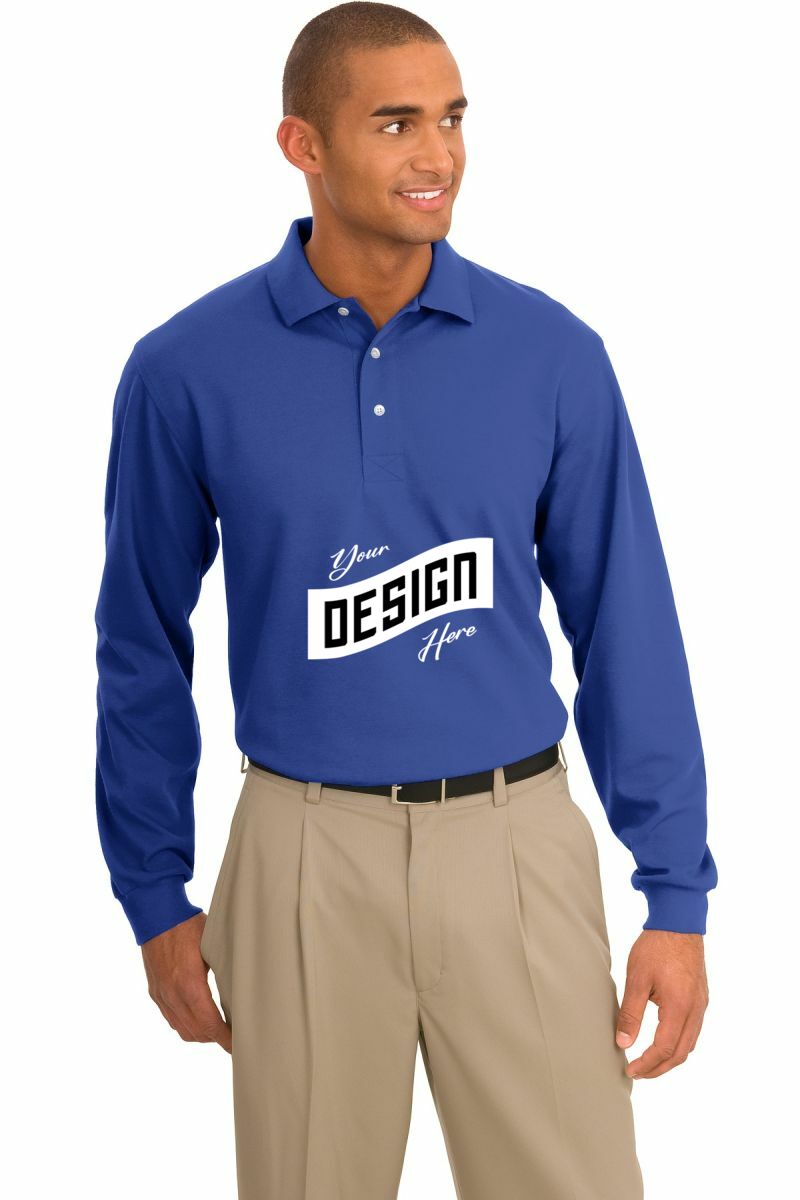 Port Authority ® Rapid Dry Long Sleeve Polo