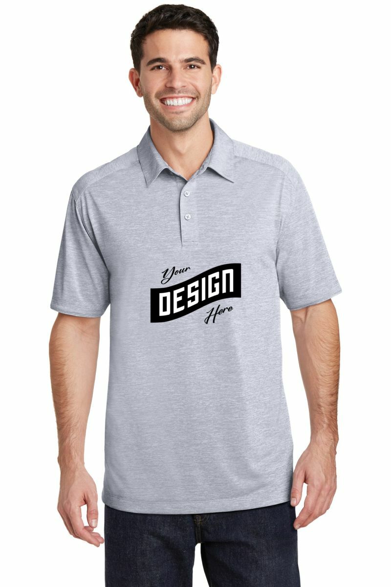 Port Authority ® Digi Heather Performance Polo