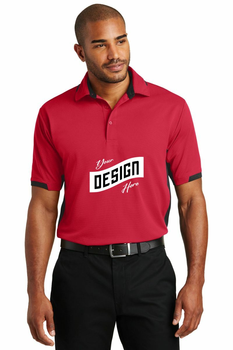 Port Authority ® Dry Zone ® Colorblock Ottoman Polo