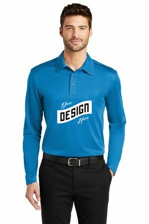 Port Authority ® Silk Touch Performance Long Sleeve Polo
