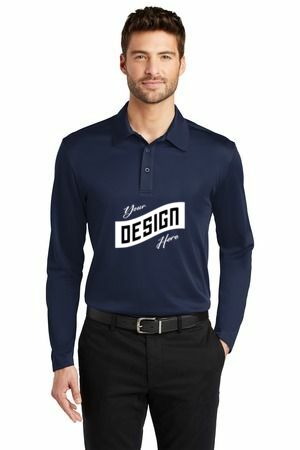 Port Authority ® Silk Touch Performance Long Sleeve Polo