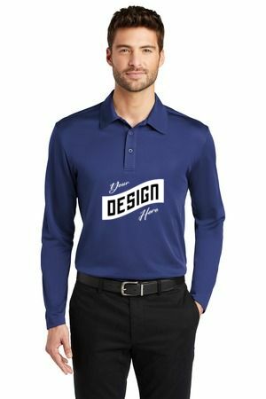 Port Authority ® Silk Touch Performance Long Sleeve Polo