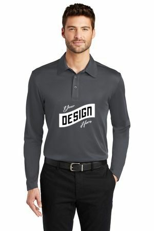 Port Authority ® Silk Touch Performance Long Sleeve Polo