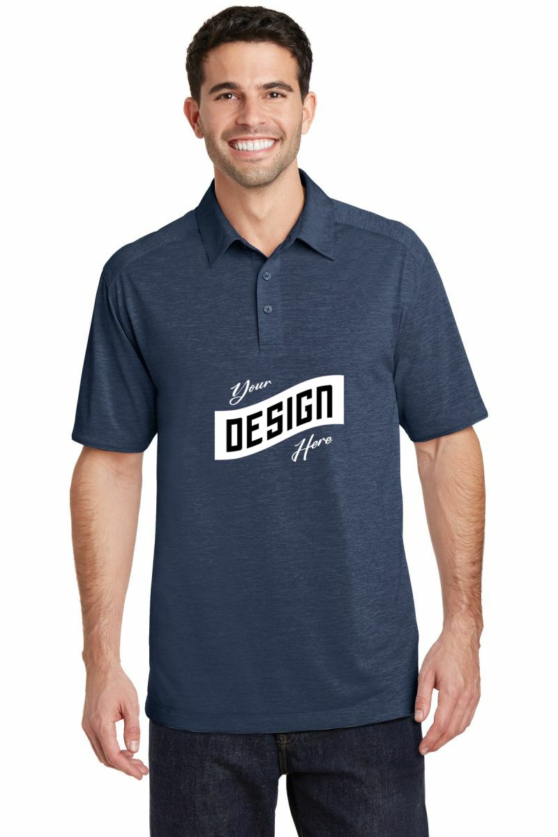 Port Authority ® Digi Heather Performance Polo