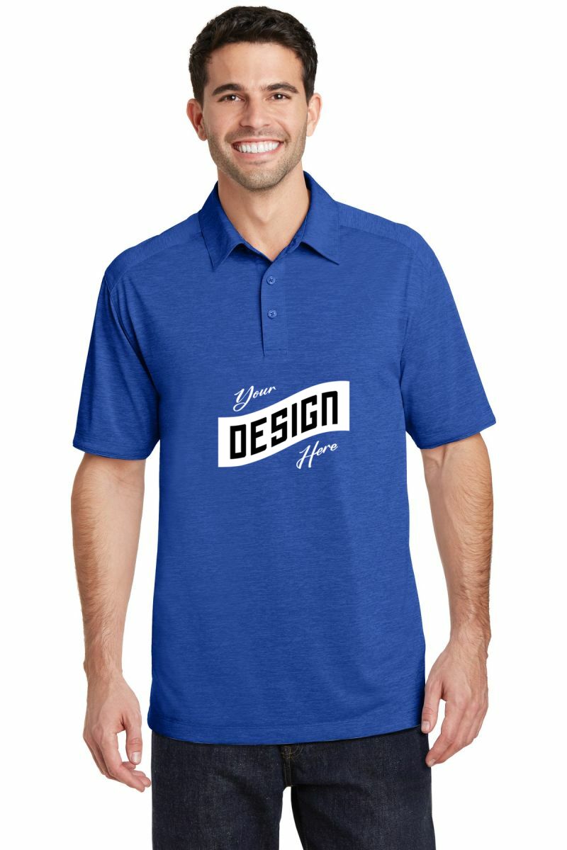 Port Authority ® Digi Heather Performance Polo