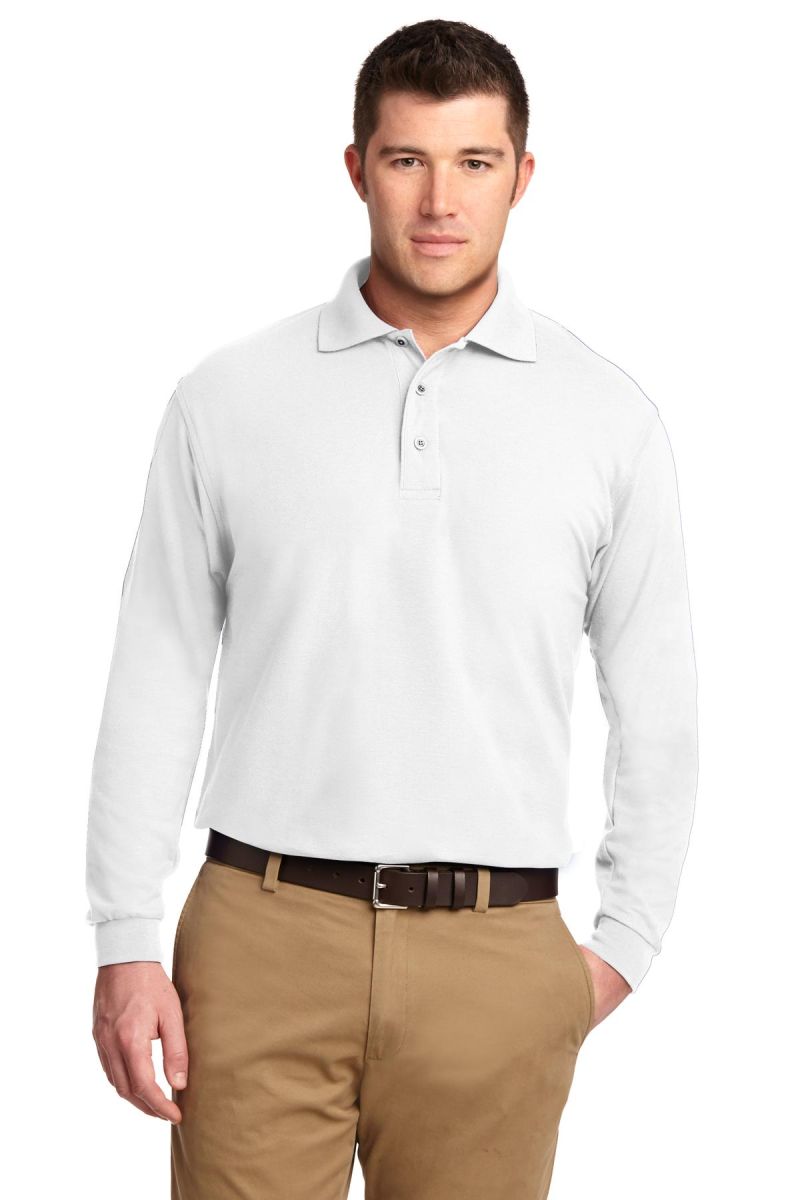 Port Authority ®  Silk Touch™ Long Sleeve Polo
