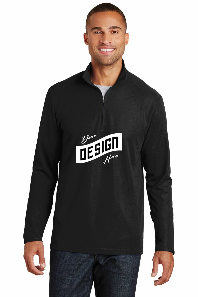 Port Authority ®  Pinpoint Mesh 1/2-Zip