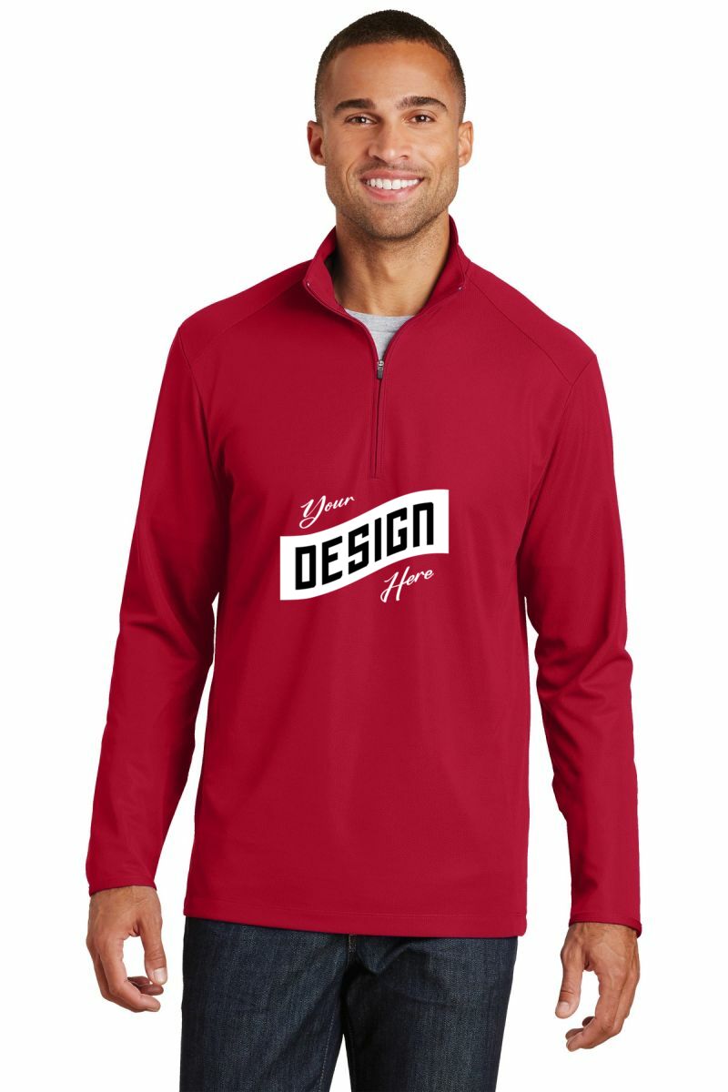 Port Authority ®  Pinpoint Mesh 1/2-Zip