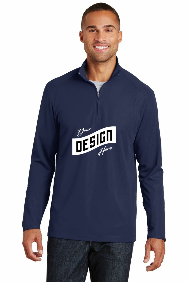 Port Authority ®  Pinpoint Mesh 1/2-Zip