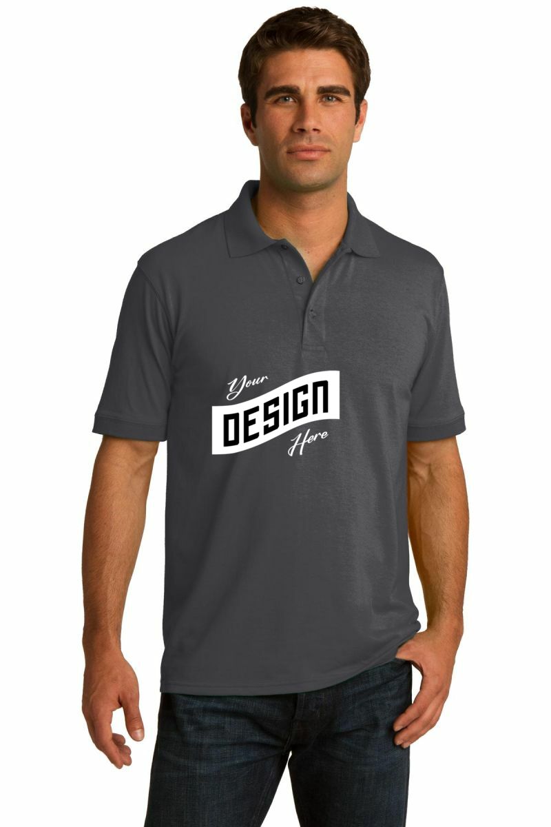 Port & Co   Tall Core Blend Jersey Knit Polo