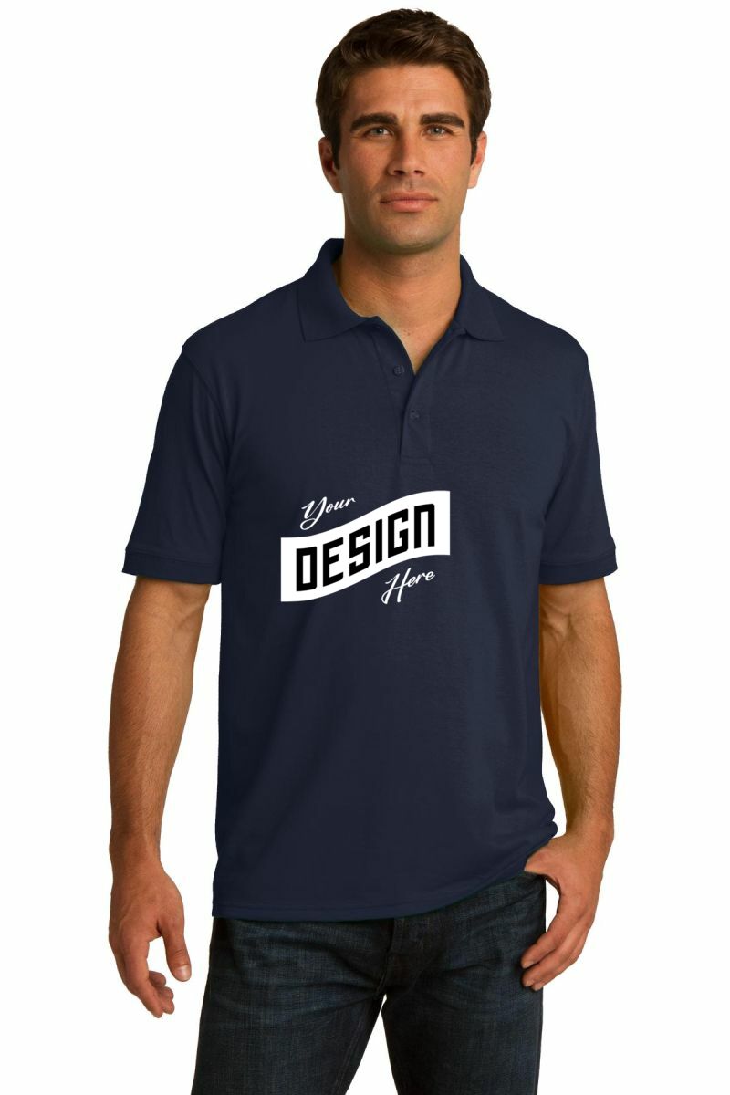 Port & Co   Tall Core Blend Jersey Knit Polo