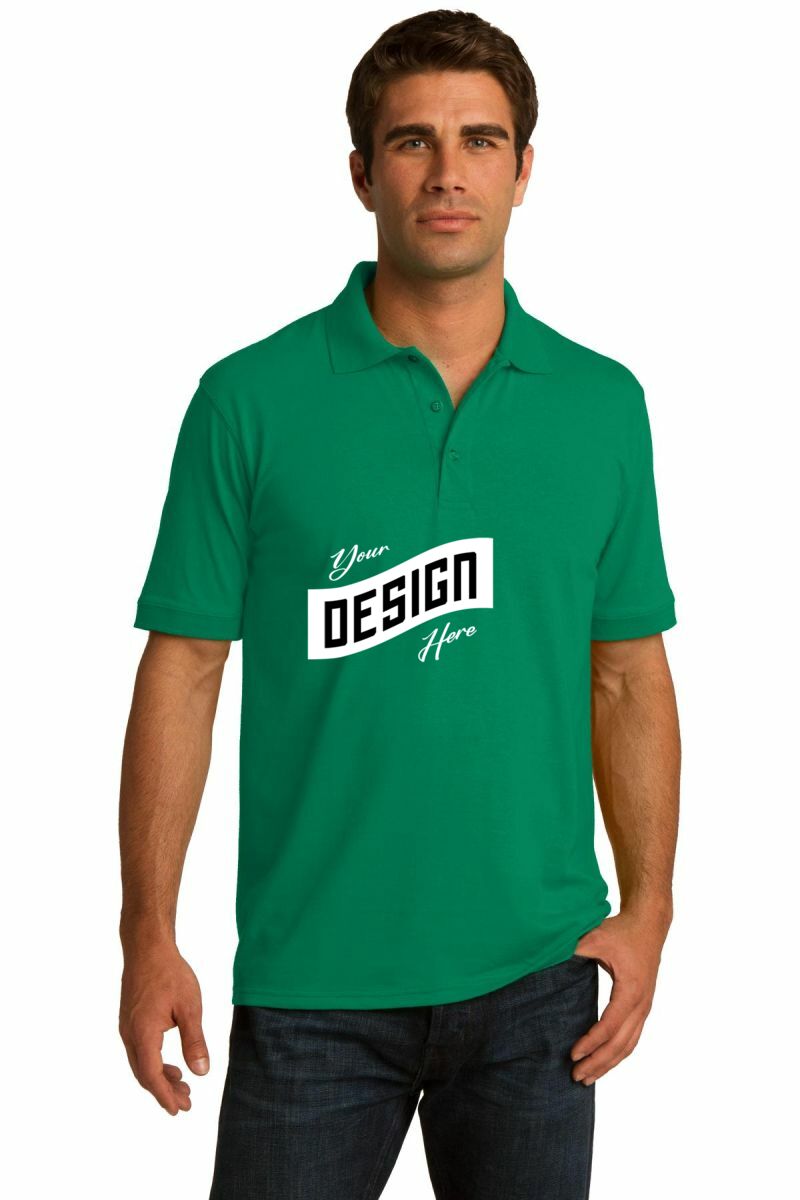 Port & Co   Tall Core Blend Jersey Knit Polo