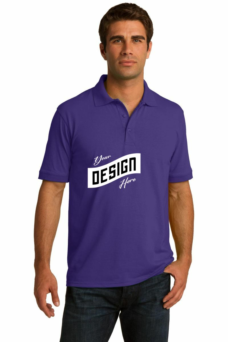 Port & Co   Tall Core Blend Jersey Knit Polo