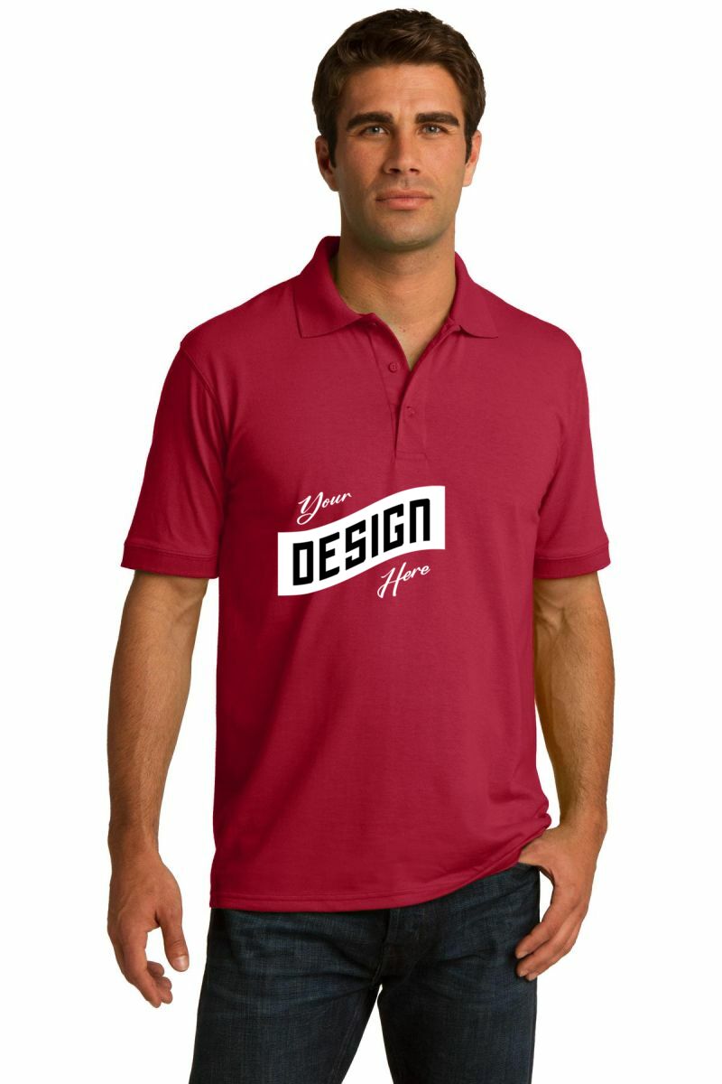 Port & Co   Tall Core Blend Jersey Knit Polo