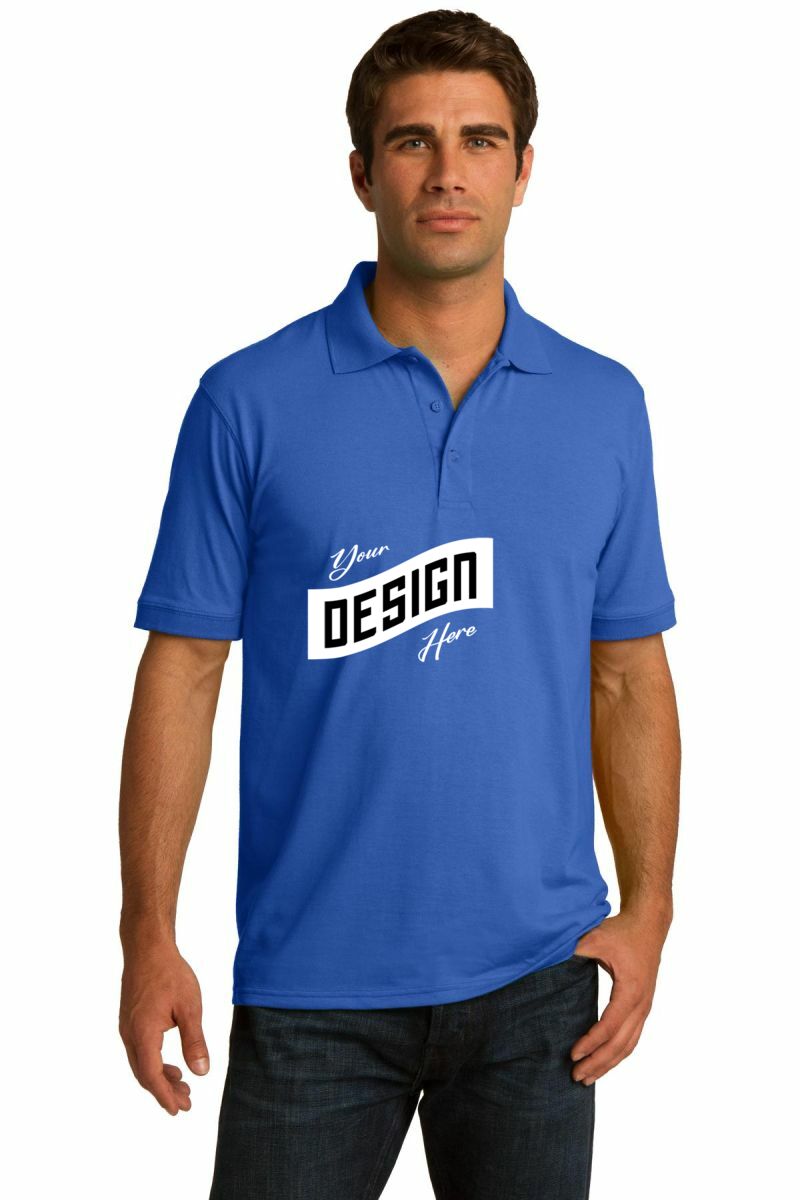 Port & Co   Tall Core Blend Jersey Knit Polo