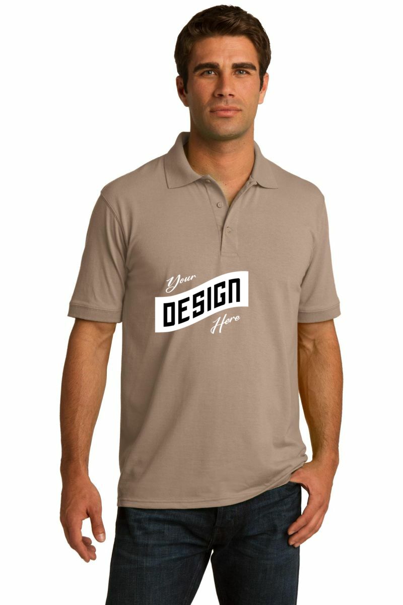 Port & Co   Tall Core Blend Jersey Knit Polo