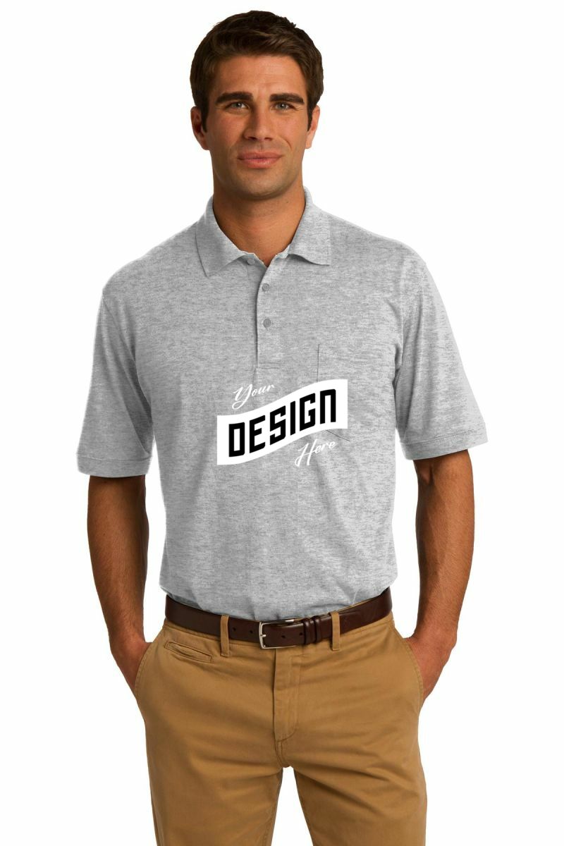 Port & Company ® Core Blend Jersey Knit Pocket Polo