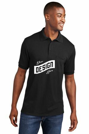 Port & Company ® Core Blend Jersey Knit Pocket Polo
