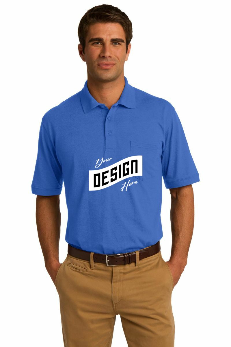 Port & Company ® Core Blend Jersey Knit Pocket Polo