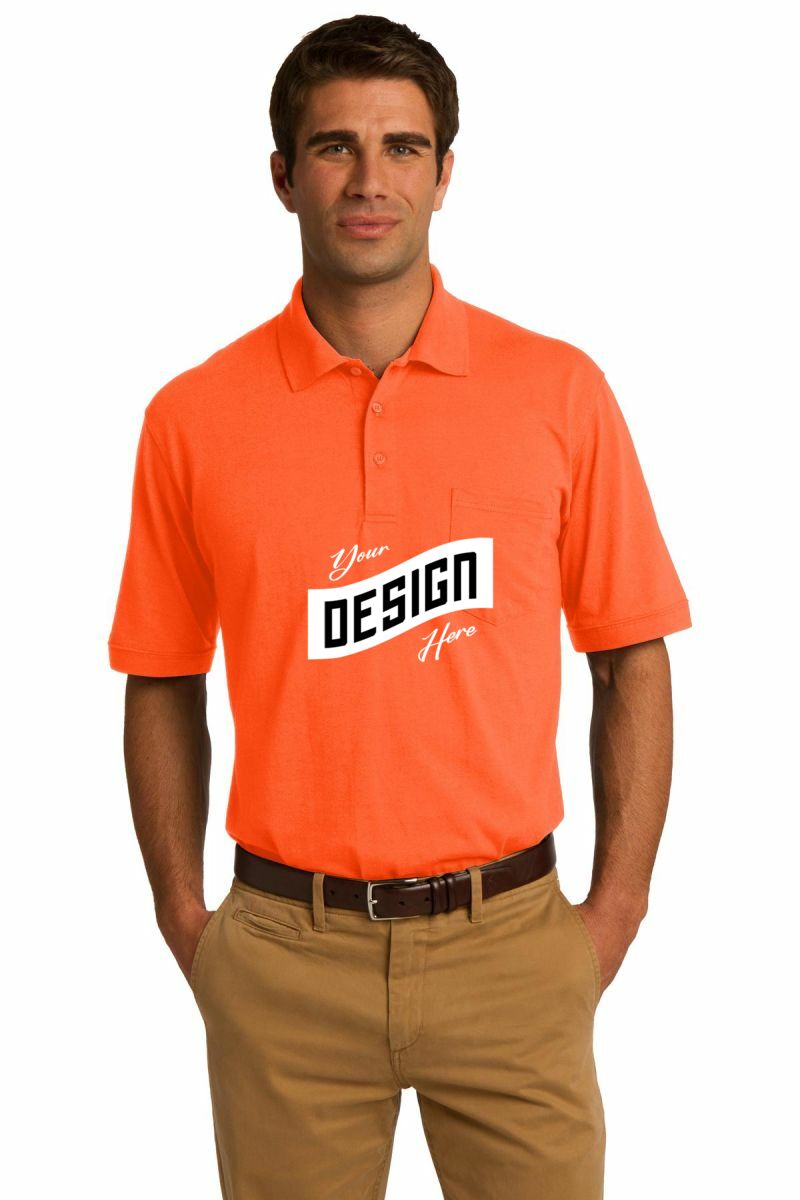 Port & Company ® Core Blend Jersey Knit Pocket Polo