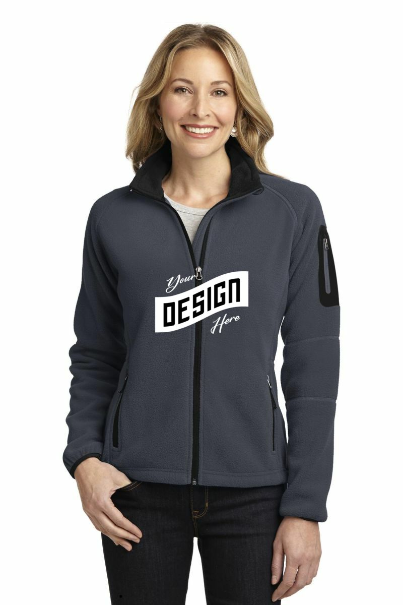  DISCONTINUED  Port Authority ®  Ladies Enhanced Value Fleece Full-Zip Jacket