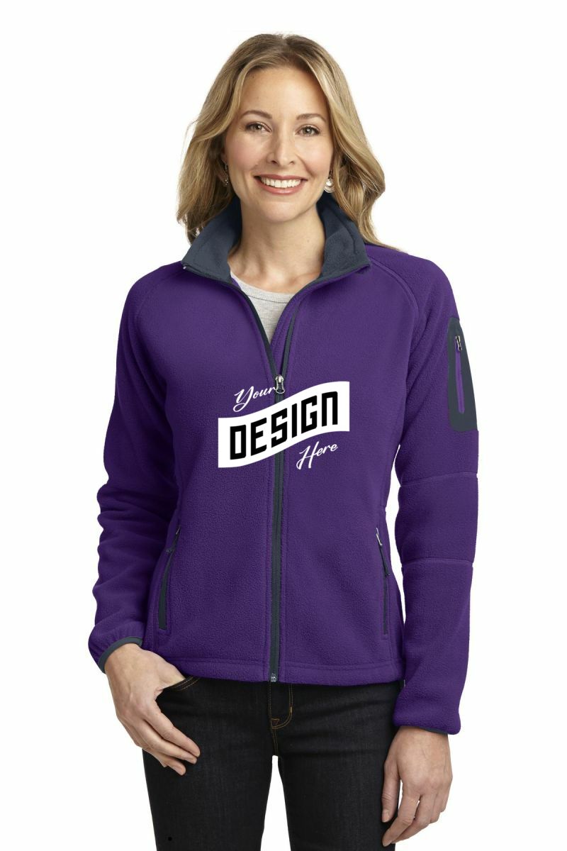  DISCONTINUED  Port Authority ®  Ladies Enhanced Value Fleece Full-Zip Jacket