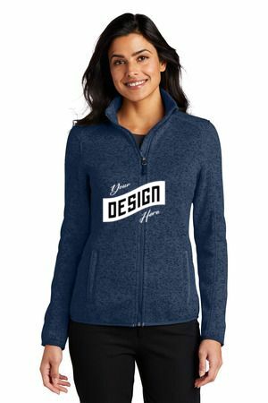 Port Authority ®  Women's Sweater Fleece Jacket