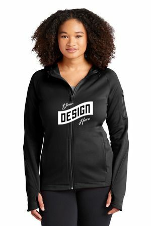 Sport-Tek ® Women's Tech Fleece Full-Zip Hooded Jacket