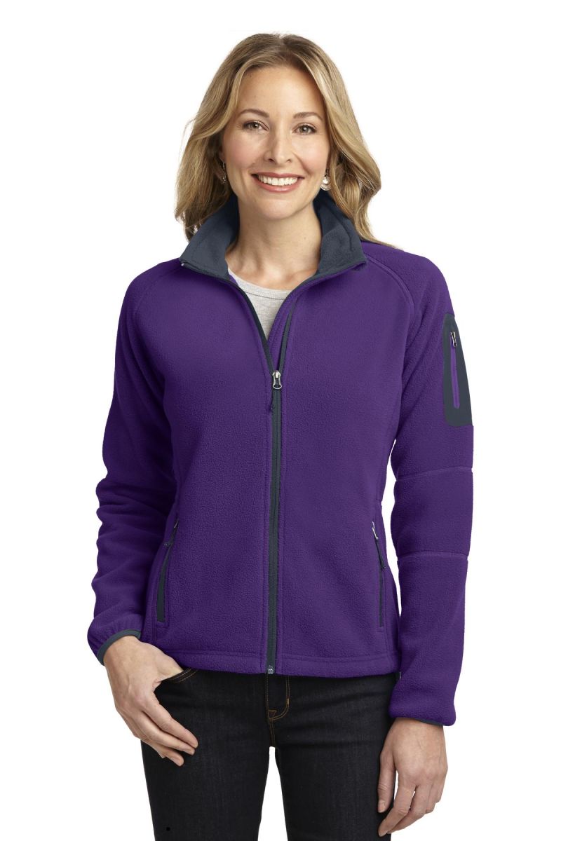  DISCONTINUED  Port Authority ®  Ladies Enhanced Value Fleece Full-Zip Jacket