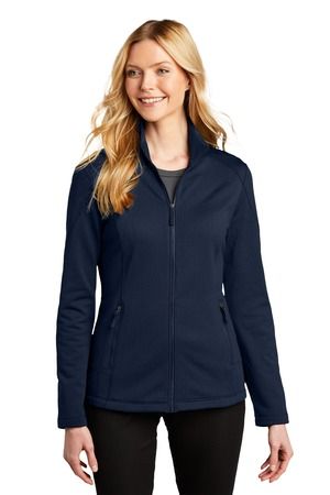 Port Authority  ®  Women's Grid Fleece Jacket