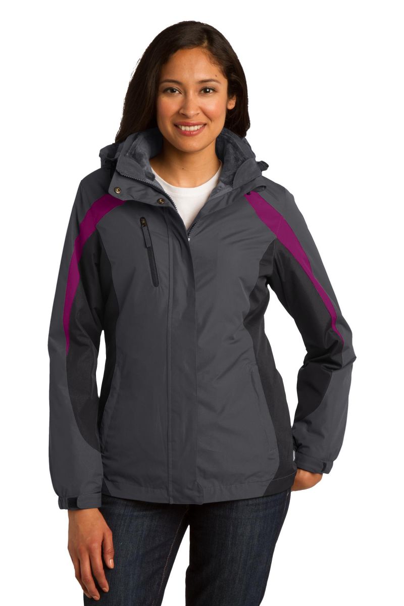 Port Authority ®  Women's Colorblock 3-in-1 Jacket