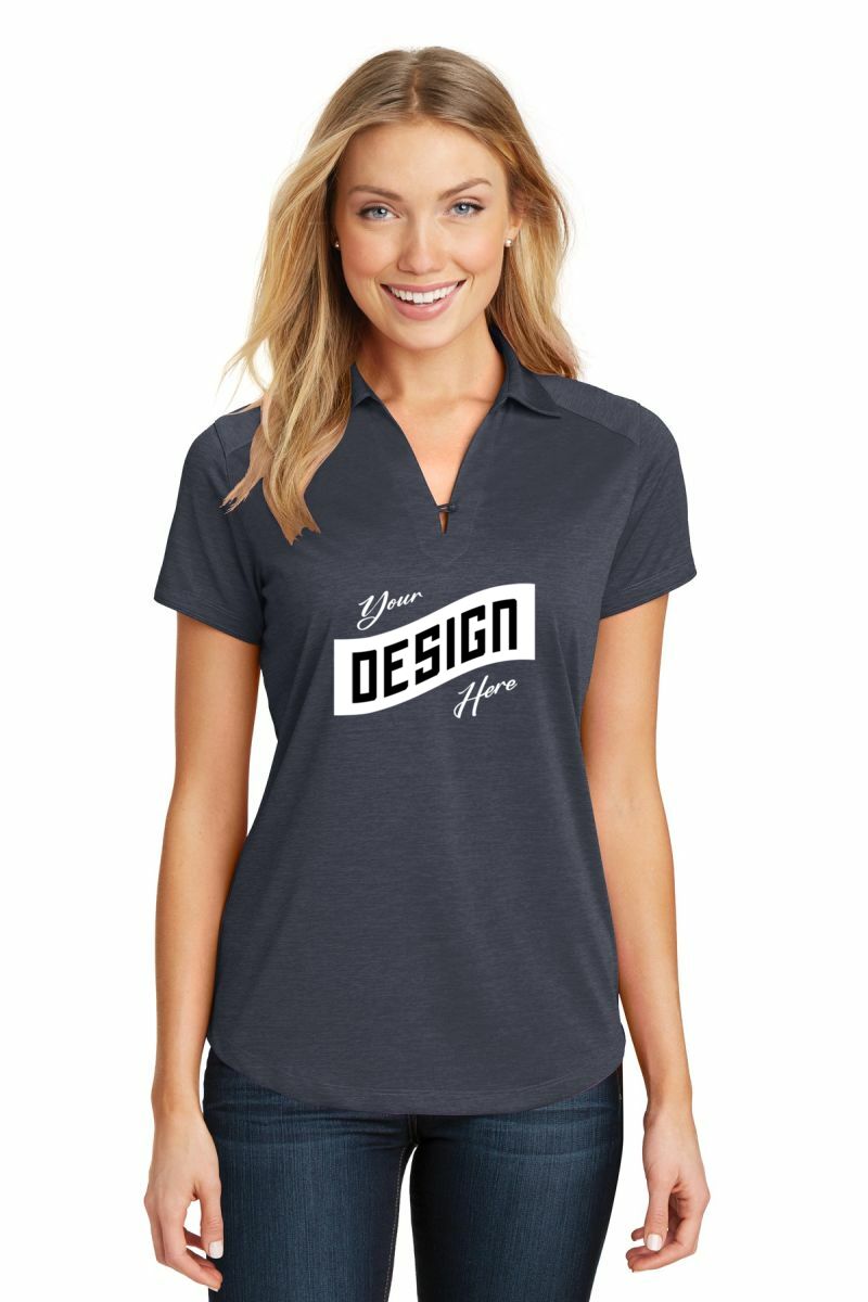 Port Authority ® Women's Digi Heather Performance Polo