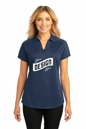 Port Authority ® Women's Digi Heather Performance Polo
