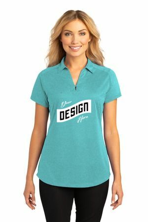Port Authority ® Women's Digi Heather Performance Polo