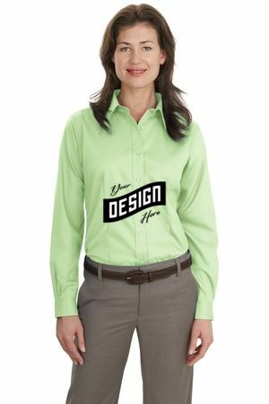 Port Authority ®  Ladies Non-Iron Twill Shirt