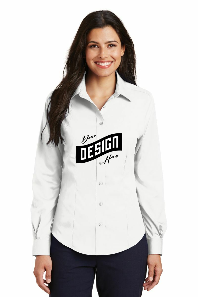 Port Authority ®  Ladies Non-Iron Twill Shirt