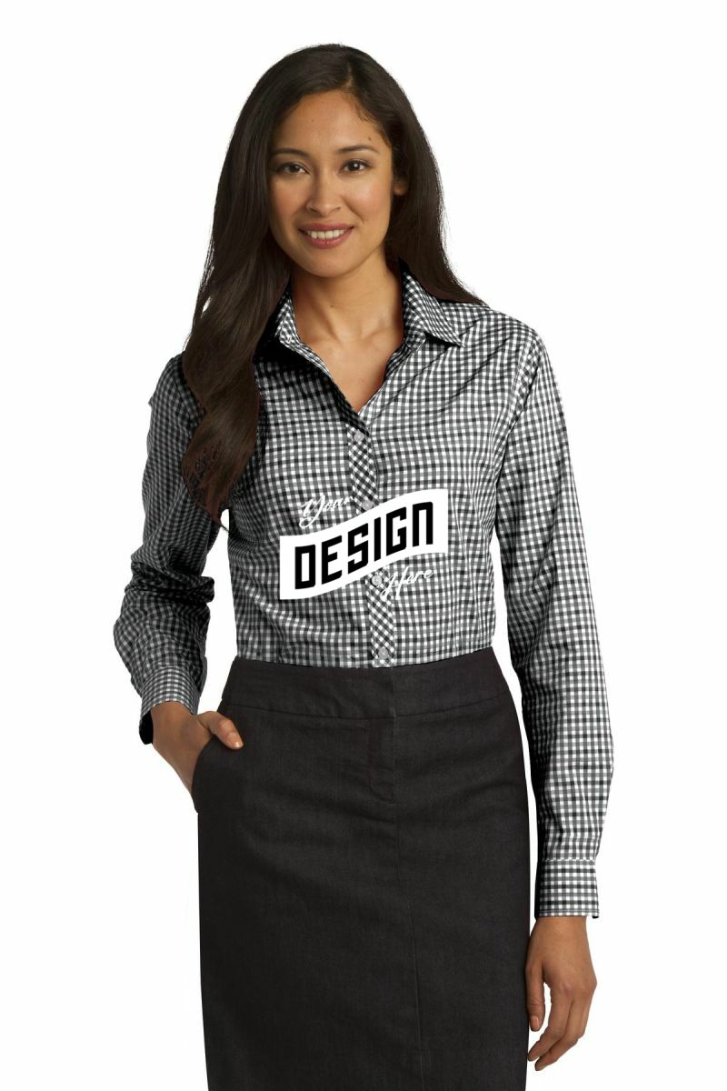 Port Authority ®  Ladies Long Sleeve Gingham Easy Care Shirt