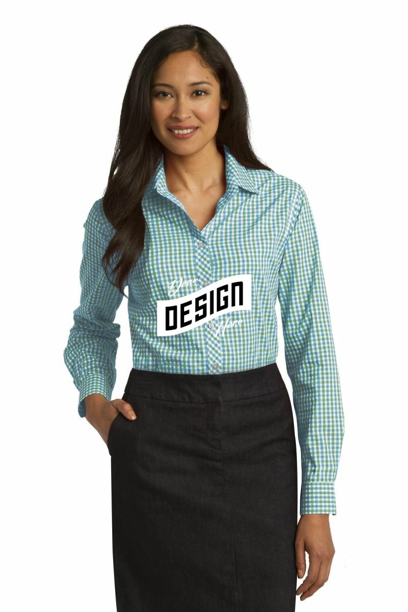 Port Authority ®  Ladies Long Sleeve Gingham Easy Care Shirt