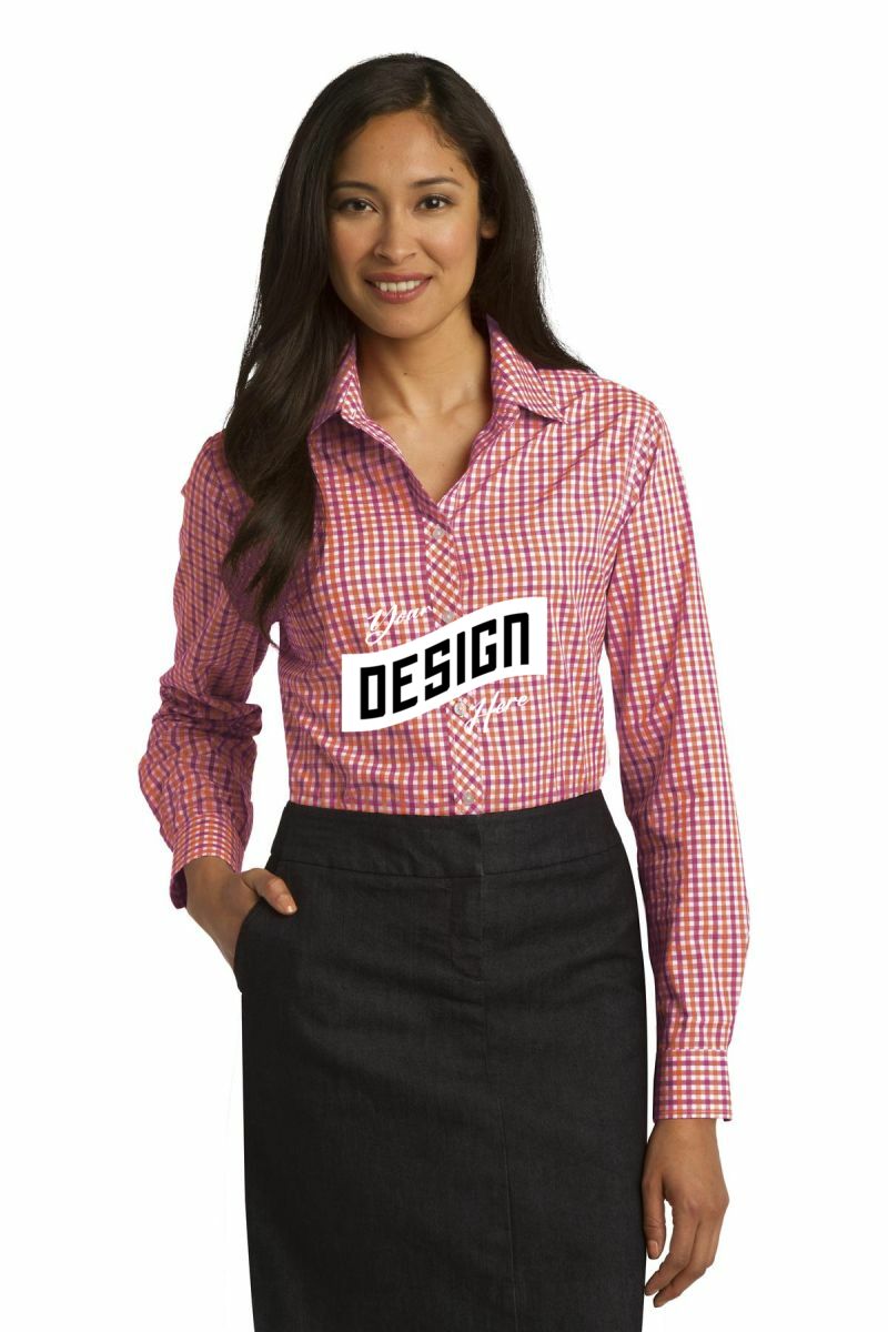 Port Authority ®  Ladies Long Sleeve Gingham Easy Care Shirt